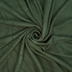 Ткань Флис Односторонний 130 гр/м2, цвет Темный хаки (на отрез)  в Екатеринбурге