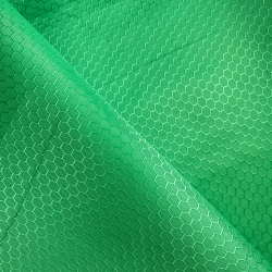 Ткань Оксфорд 300D PU Рип-Стоп СОТЫ, цвет Зелёный (на отрез)  в Екатеринбурге