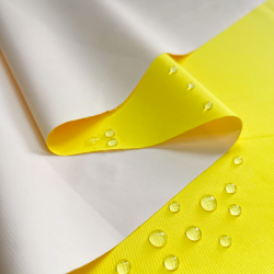 Водонепроницаемая Дышащая Мембранная ткань PU 10'000, цвет Жёлтый (на отрез)  в Екатеринбурге