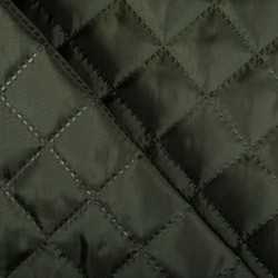 Стеганая подкладочная ткань с синтепоном (100гр/м2), цвет Хаки (на отрез)  в Екатеринбурге